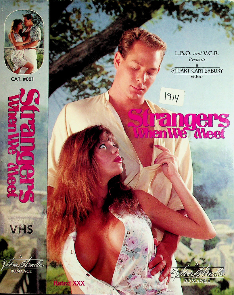 Strangers When We Meet Paula Price Cameo Tracy Adams Adult VHS L.B.O. 050626NAVHS2-11