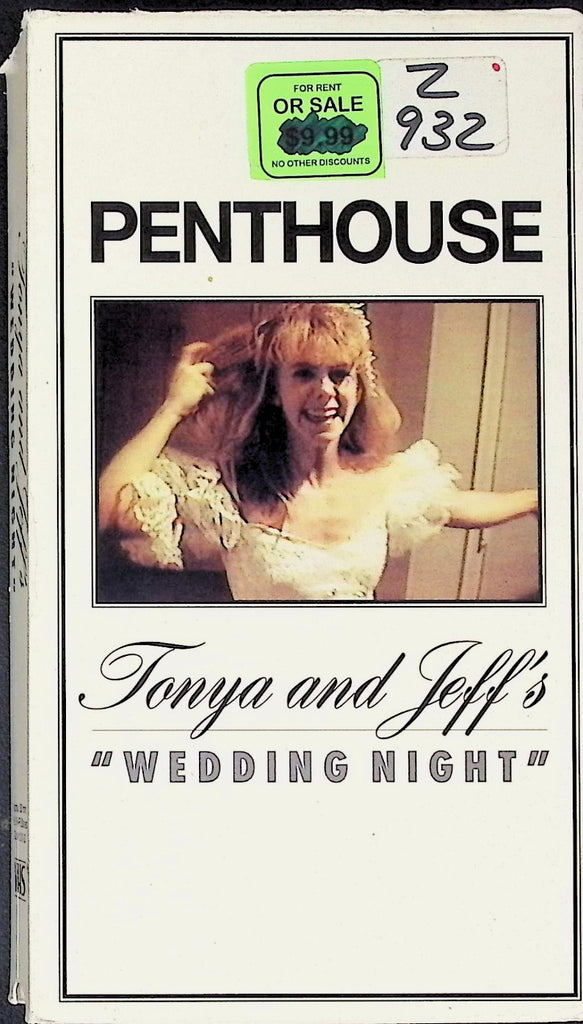 Tonya and Jeff's Wedding Night Adult VHS 1994 Penthouse 121025AKVHS3