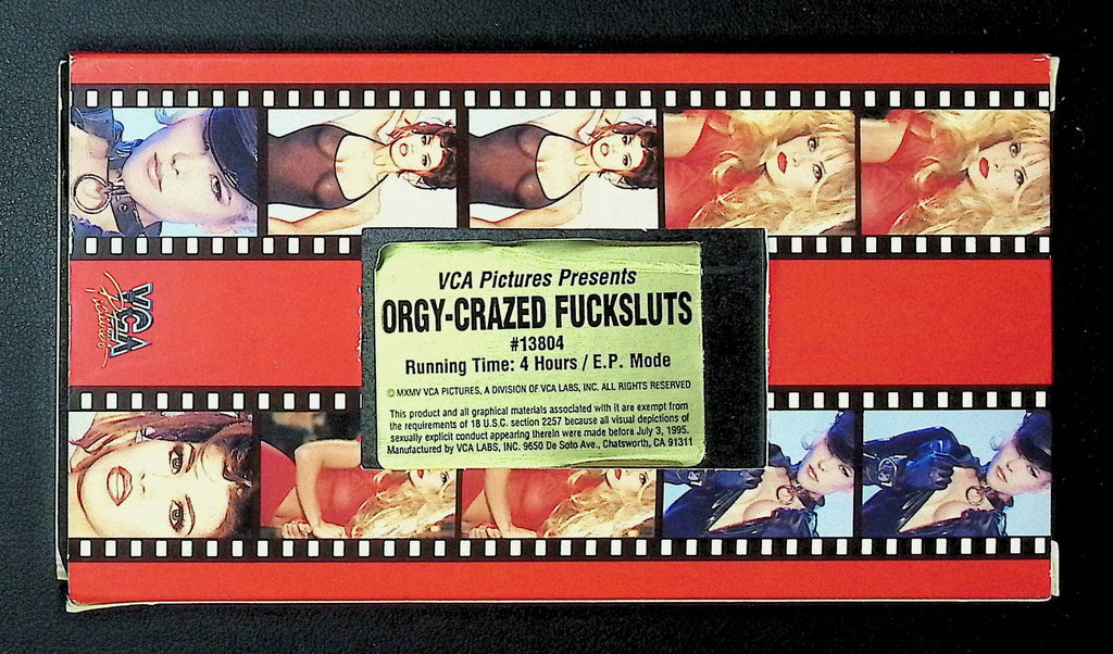 Orgy-Crazed Fucksluts VCA VHS 1995 011925DMVHS3