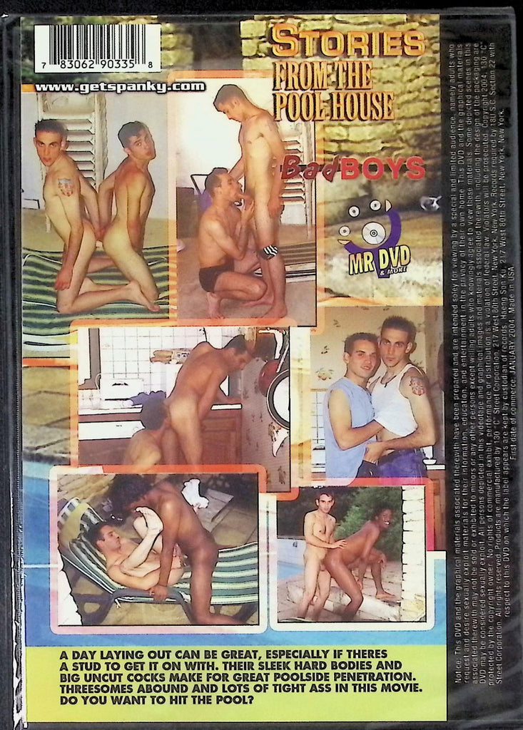Stories from the Pool House ft. Sebastien Rey, Anthony Barbero, Toni Reverse Gay DVD Bad Boys Get Spanky 111225AKDVD