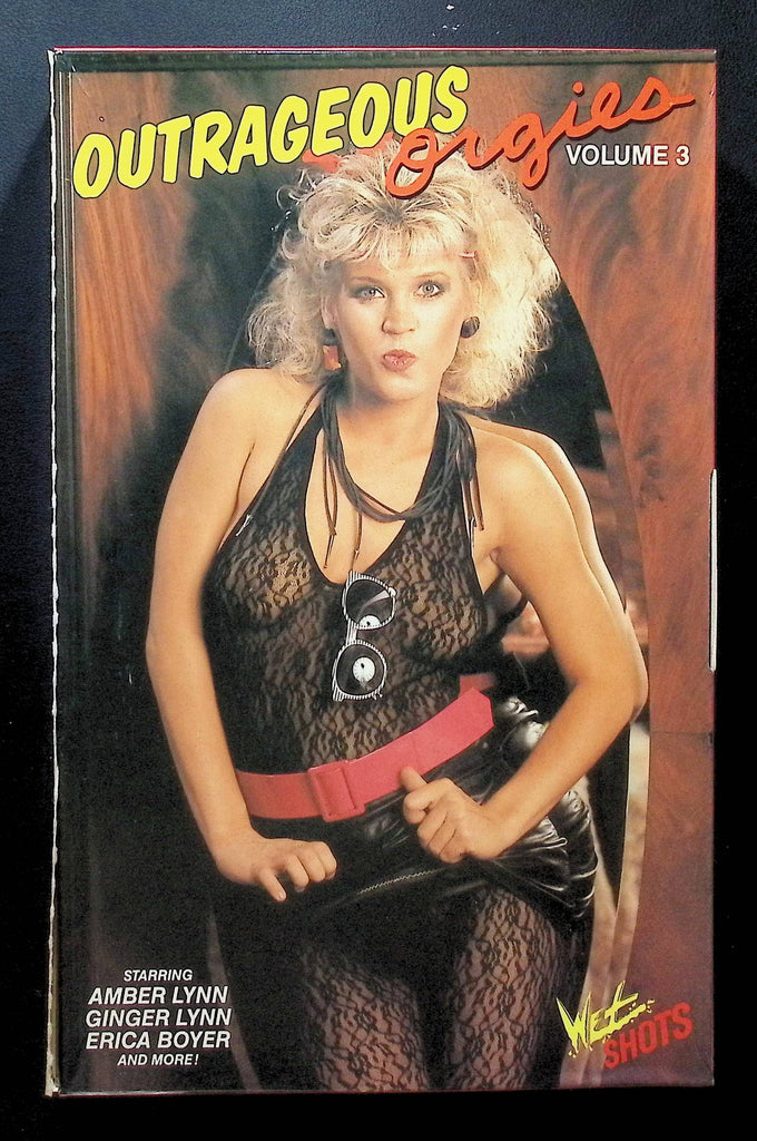 Outrageous Orgies Volume 3 Wet Video VHS 1990 Amber Lynn Ginger Lynn 120424DMVHS