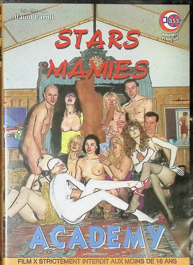 Stars Mamies Academy DVD Un Film De David Caroll Amateur Francais Class X 032924tsdvd