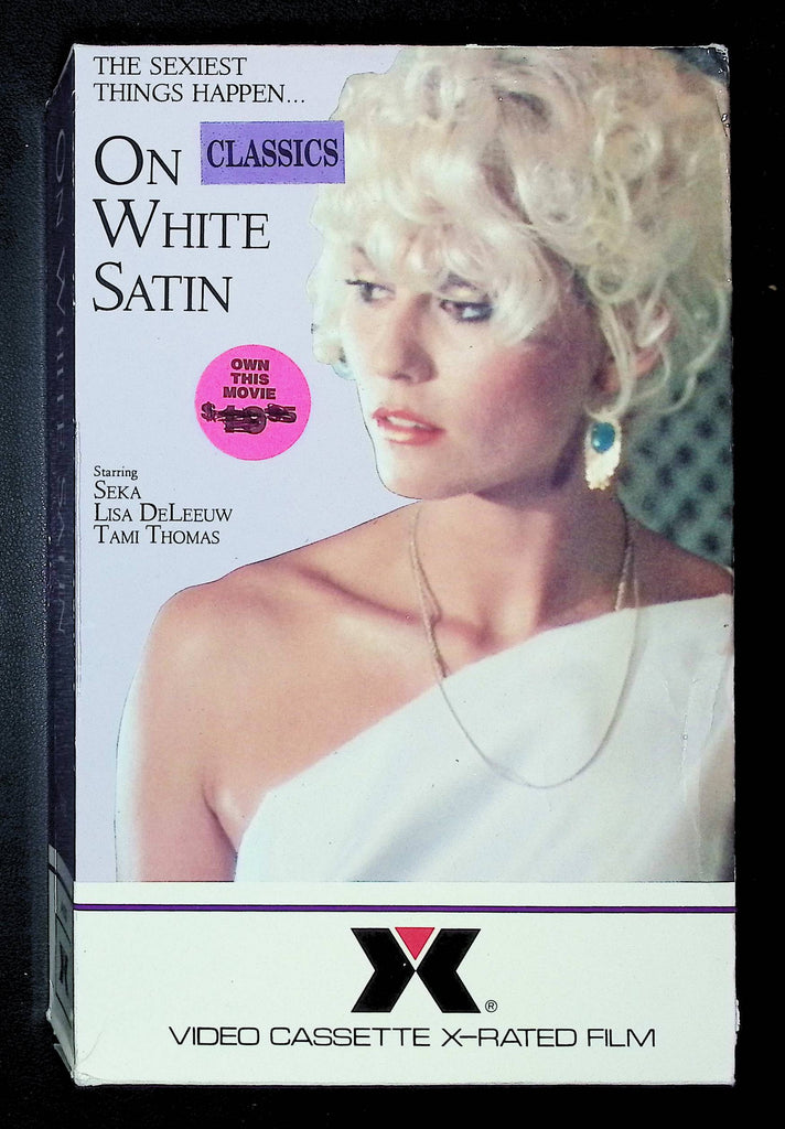 On White Satin VCX VHS Seka Lisa DeLeeuw 071725DMVHS