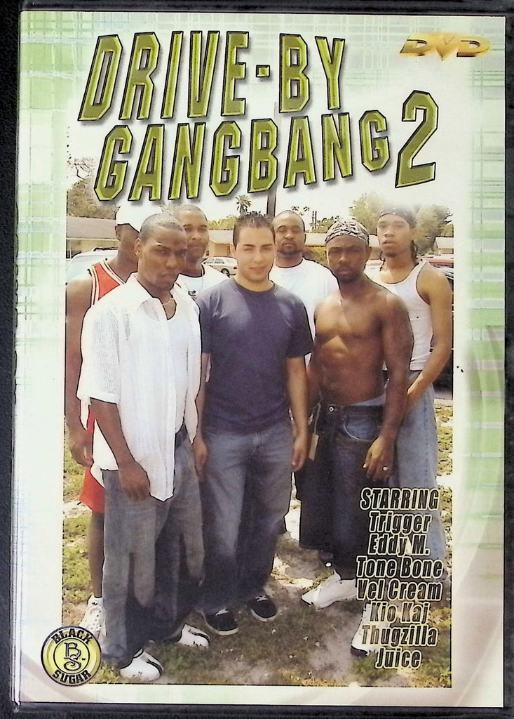 Drive-By Gangbang #2 ft. Trigger, Eddy M., Tone Bone Gay DVD Black Sugar 111225AKDVD