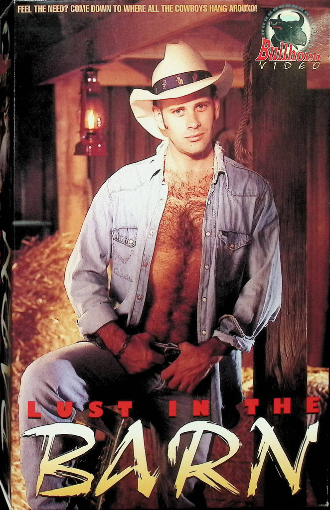 Lust in the Barn Bullhorn Video Cody Bawduniak 1995 Brandon Taylor Gay Male VHS 091924AMPVHS5