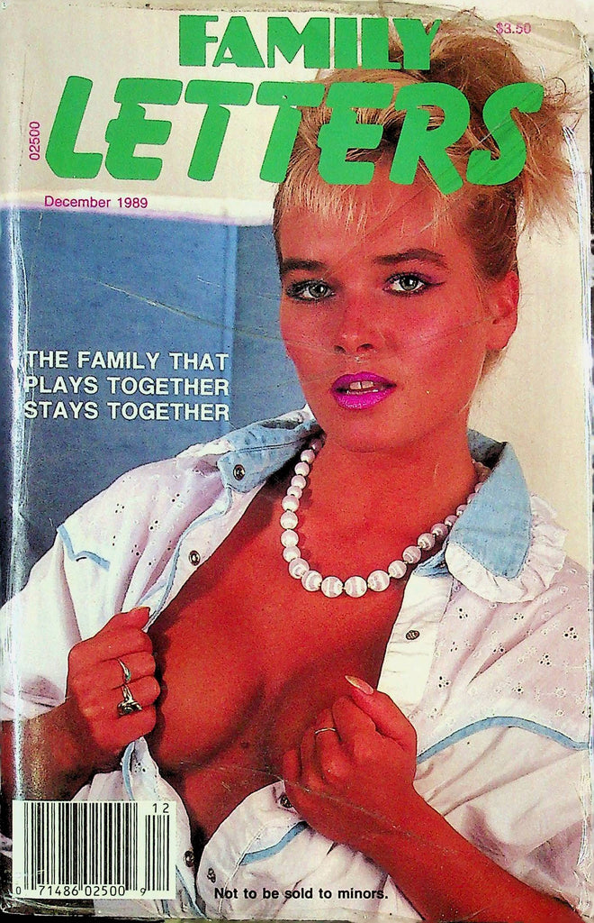 Family Letters Men's Digest Magazine December 1989 062124RP2