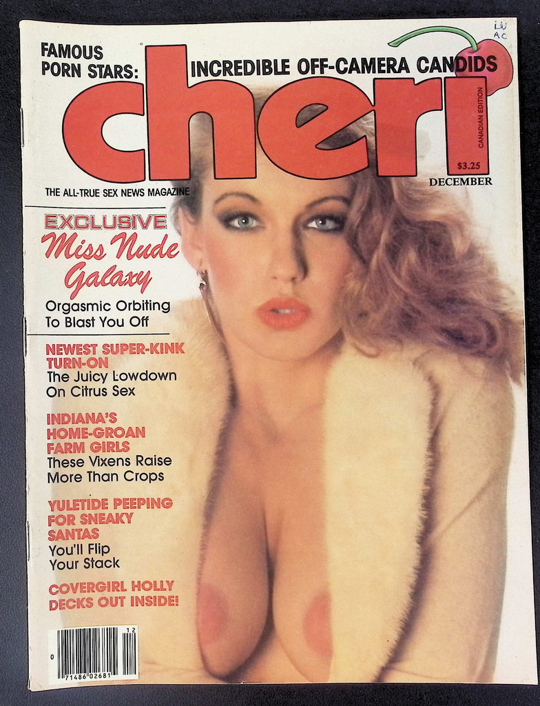 CLEARANCE Cheri Magazine ft. Holly Dec 1981 101725AKP-18