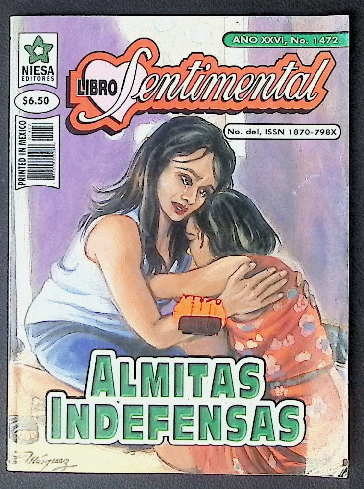 Libro Sentimental Almitas Indefensas Spanish Digest #1472 010826AKP