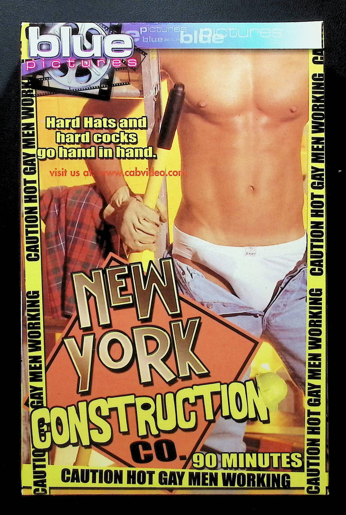 New York Construction Co. Blue Pictures Gay VHS 1995 120424DMVHS