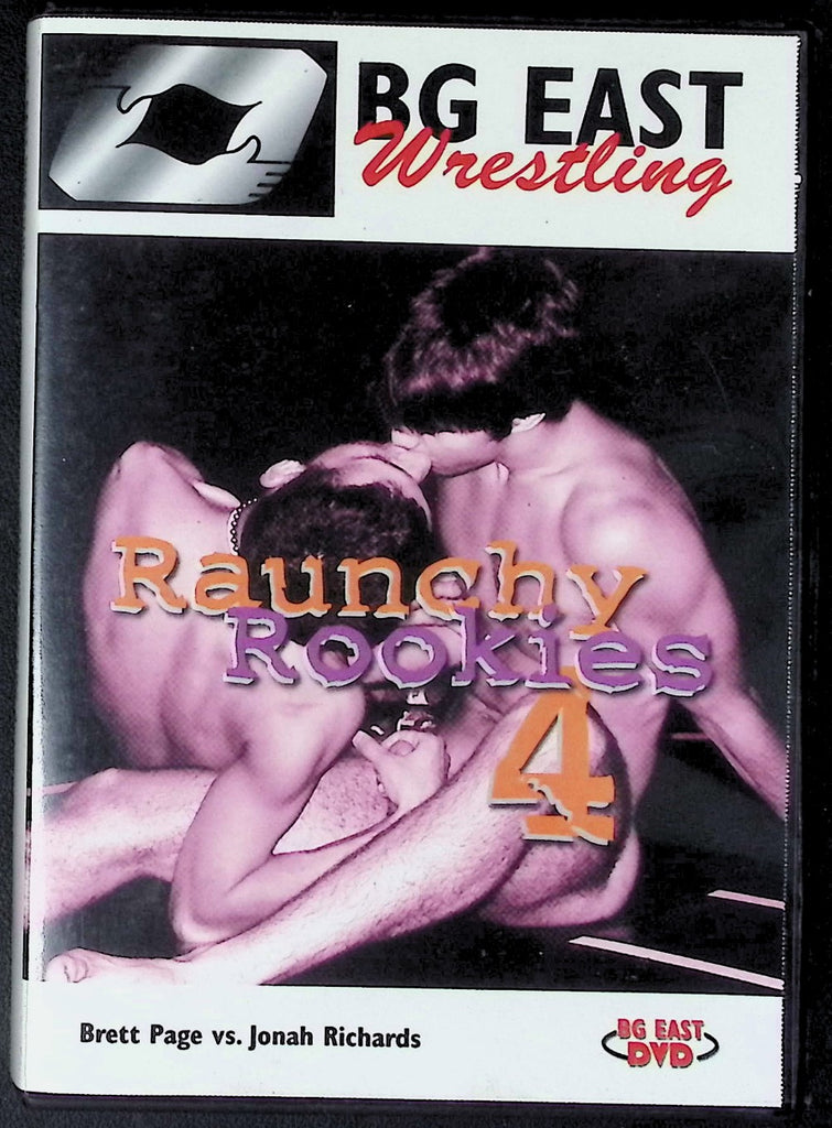 Raunchy Rookies #4 Brett Page vs. Jonah Richards Gay DVD BG East Wrestling 2004 011326AKDVD