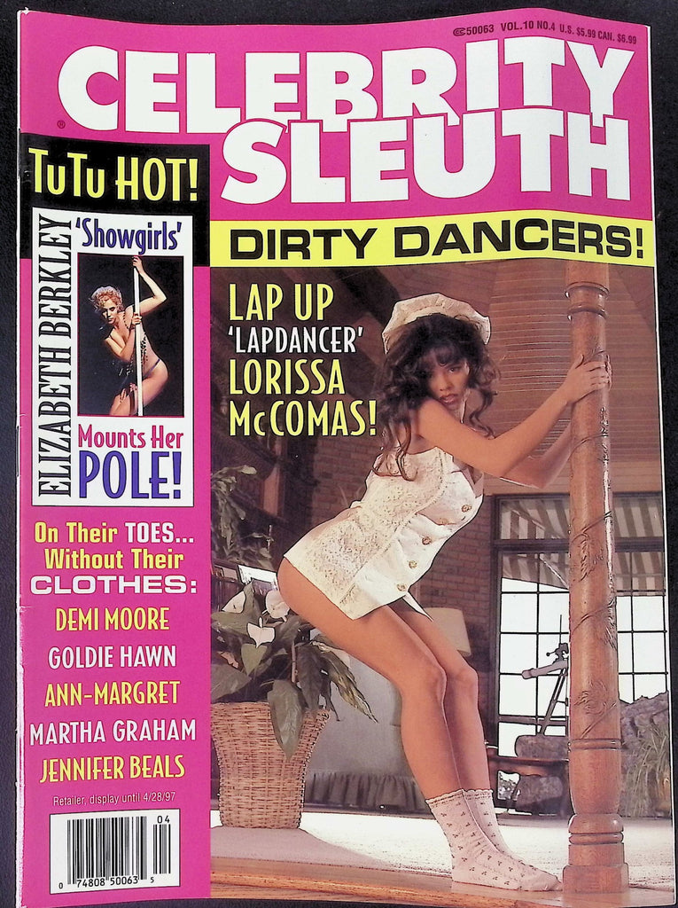 CLEARANCE Celebrity Sleuth Magazine ft. Elizabeth Berkley Oct 1997 101725AKP-31