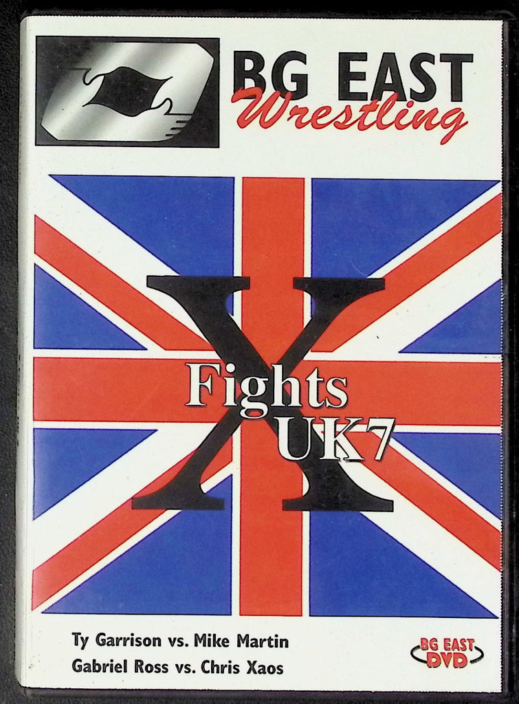 X Fights UK #7 Ty Garrison vs. Mike Martin Gabriel Ross vs. Chris Xaos Gay DVD BG East Wrestling 2009 011326AKDVD