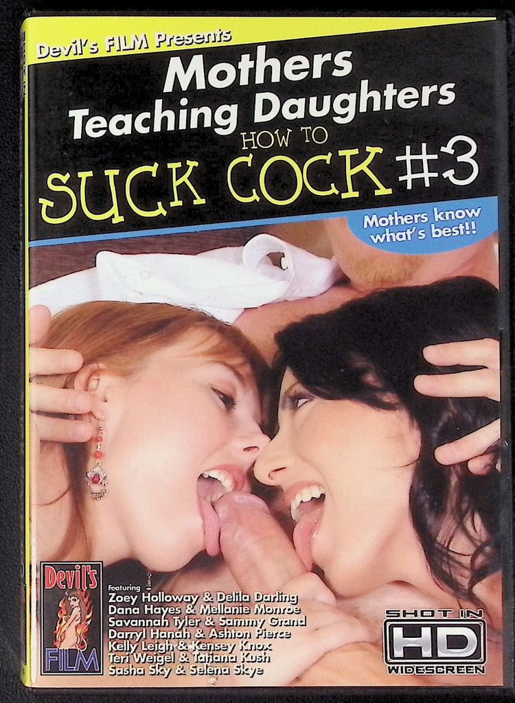 Mothers Teaching Daughters How to Suck Cock #3 Adult DVD Devil's Film 110525AKDVD