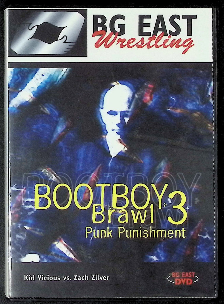 Bootboy Brawl #3 Kid Vicious Zach Silver Gay DVD BG East Wrestling 2006 011326AKDVD