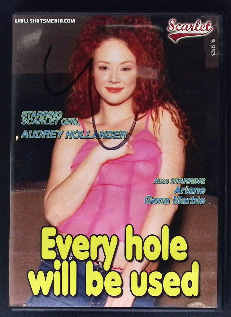 Scarlet Every Hole Will Be Used Starring Audrey Hollander, Ariane, Gena Marble, Adult DVD Critical X 080625ADVD2