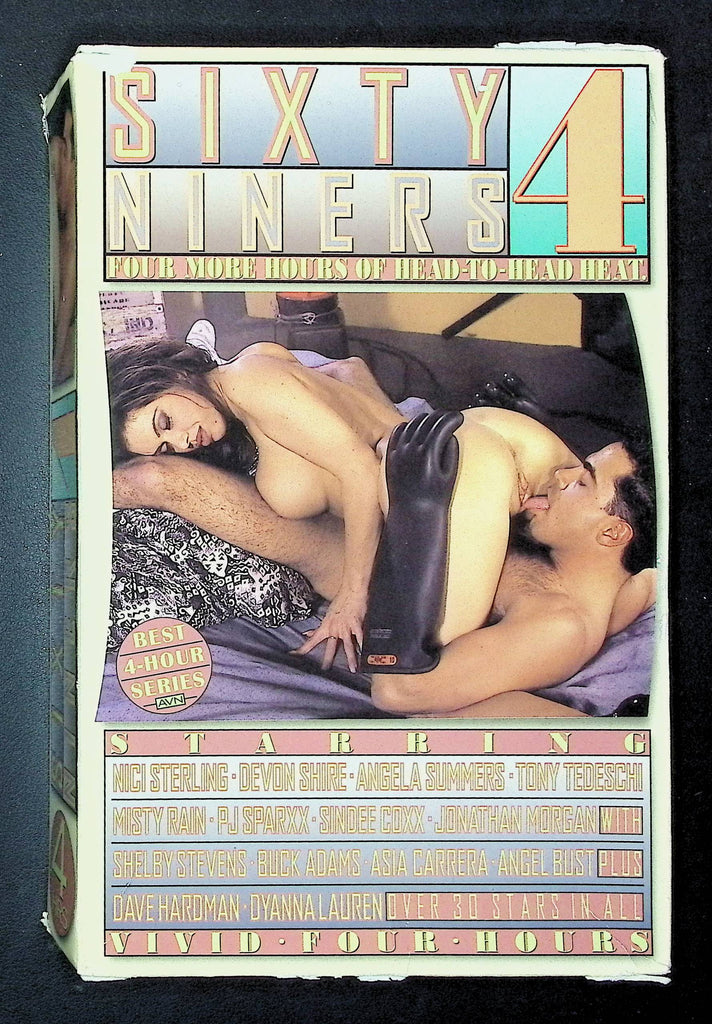 Sixty Niners 4 Vivid VHS 1995 Nici Sterling Devon Shire 071725DMVHS2