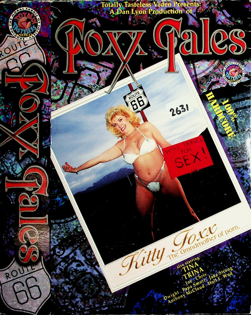 Foxx Tales Kitty Foxx Tina Trina Joe Chris Adult VHS Totally Tasteless 051126NAVHS-18