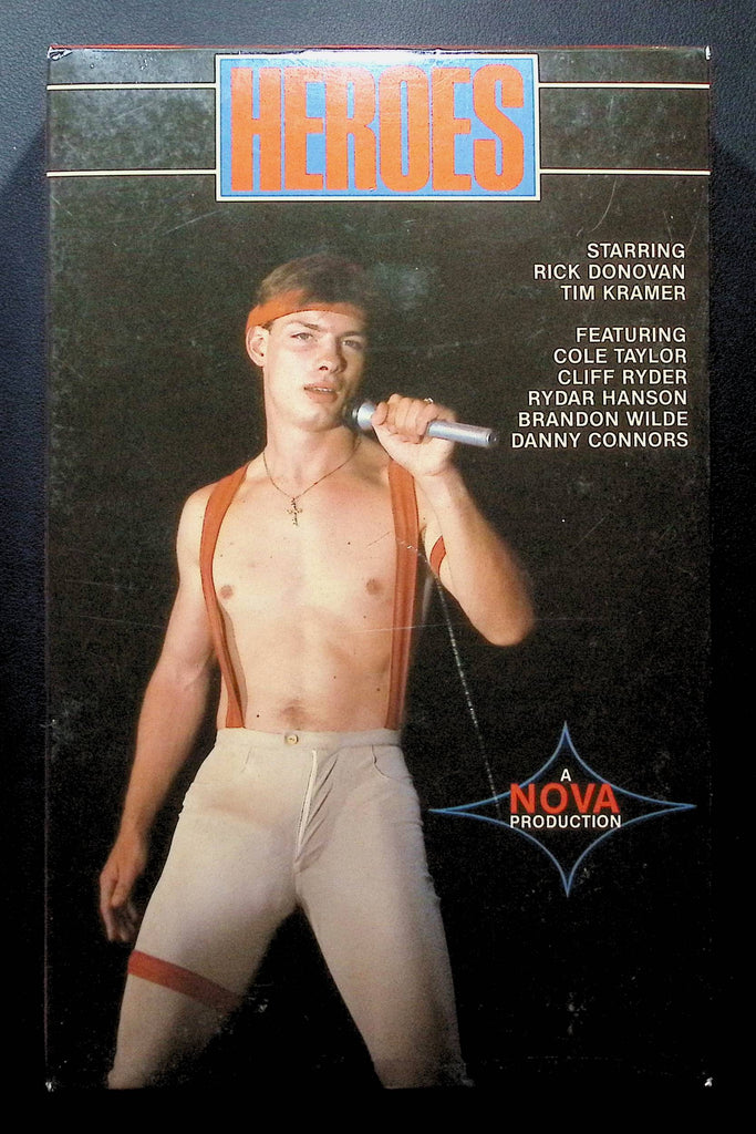 Heroes Nova Gay VHS 1984 Rick Donovan Tim Kramer 120424DMVHS