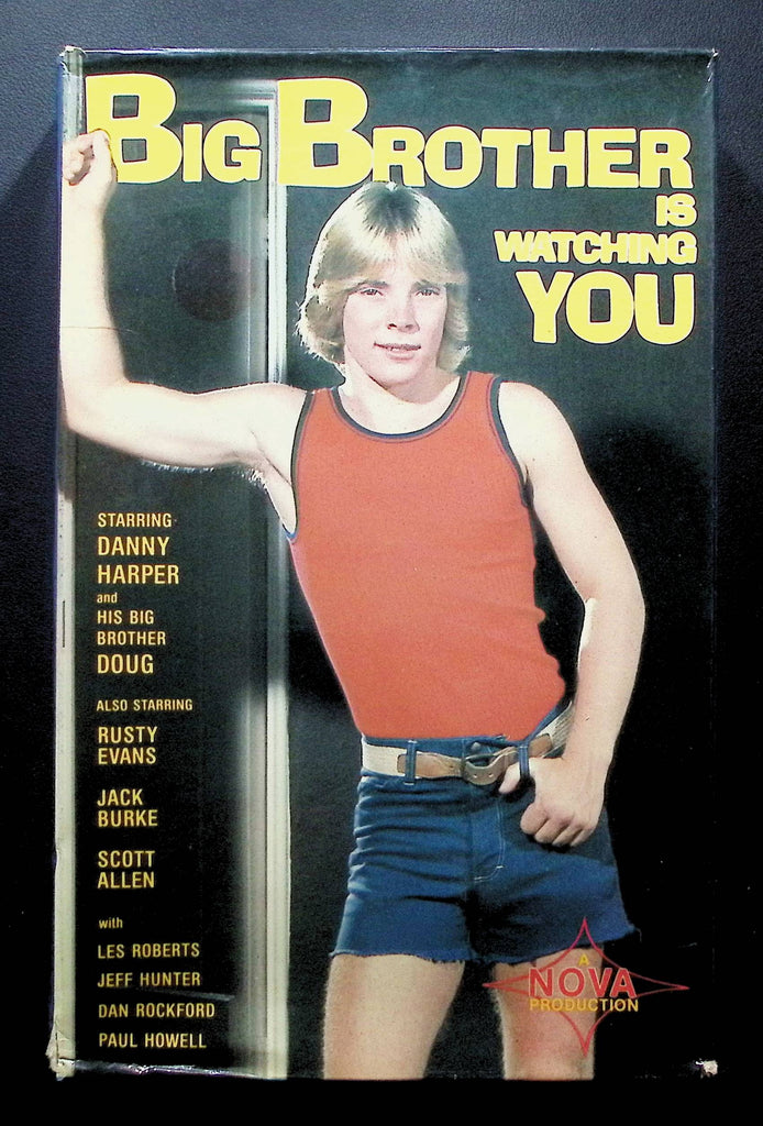 Big Brother Is Watching You Nova Gay VHS 1984 Danny Harper Rusty Evans 120424DMVHS