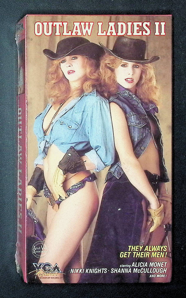 Outlaw Ladies 2 VCA VHS Alicia Monet Nikki Knights 031425DMVHS3