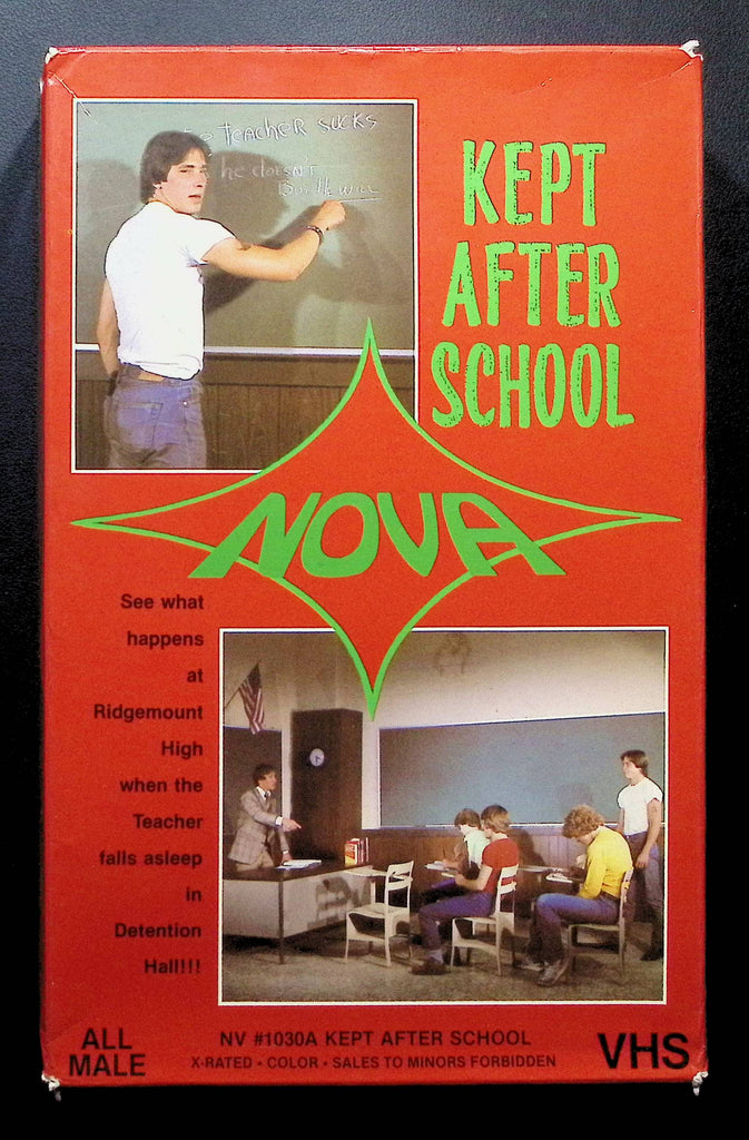 Kept After School Nova Gay VHS 1984 Mike Barnes Hans Mueller 120424DMVHS