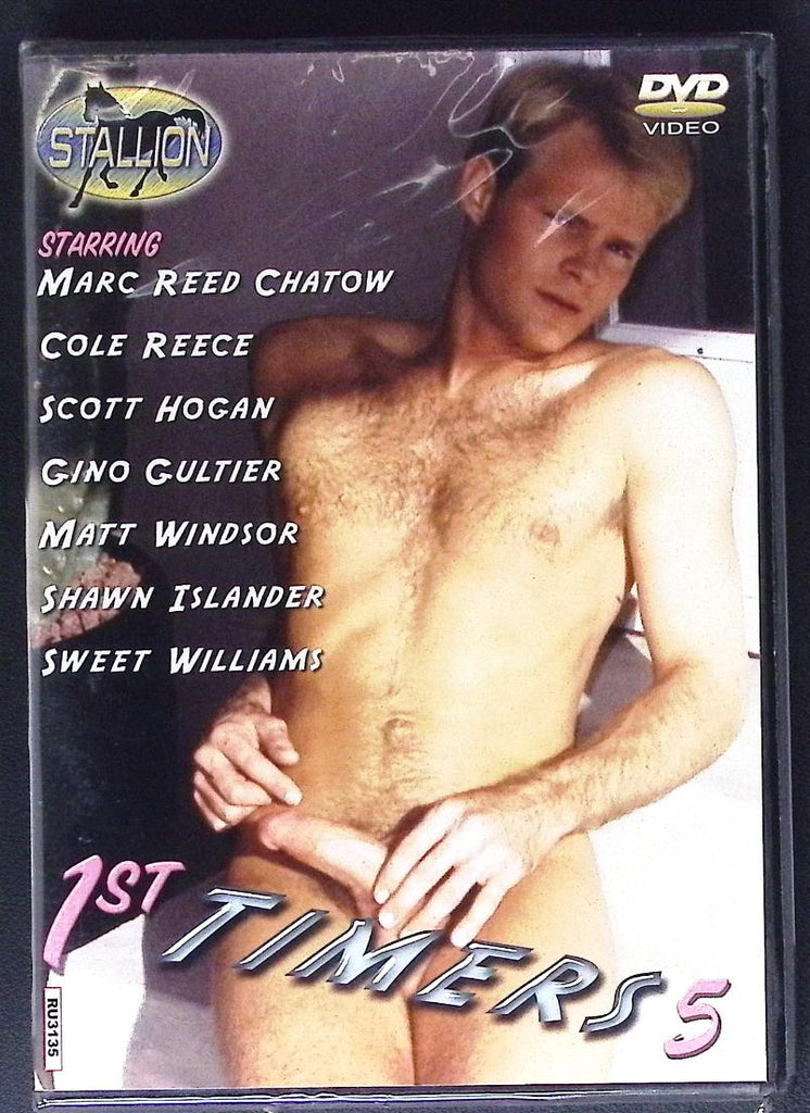 1st Timers 5 Starring Marc Reed Chatow Cole Reece Scott Hogan Gino Gultier DVD Stallion 080725ADVD