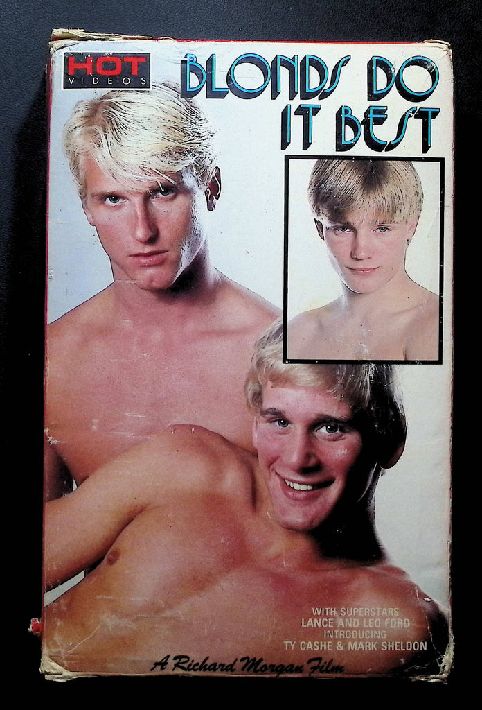 Blondes Do It Best Hot Videos Gay VHS 1980s Leo Ford Lance 120424DMVHS