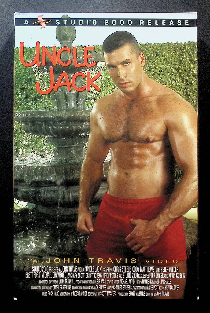 Uncle Jack Studio 2000 Gay VHS 1998 Chris Steele Cody Matthews 120424DMVHS