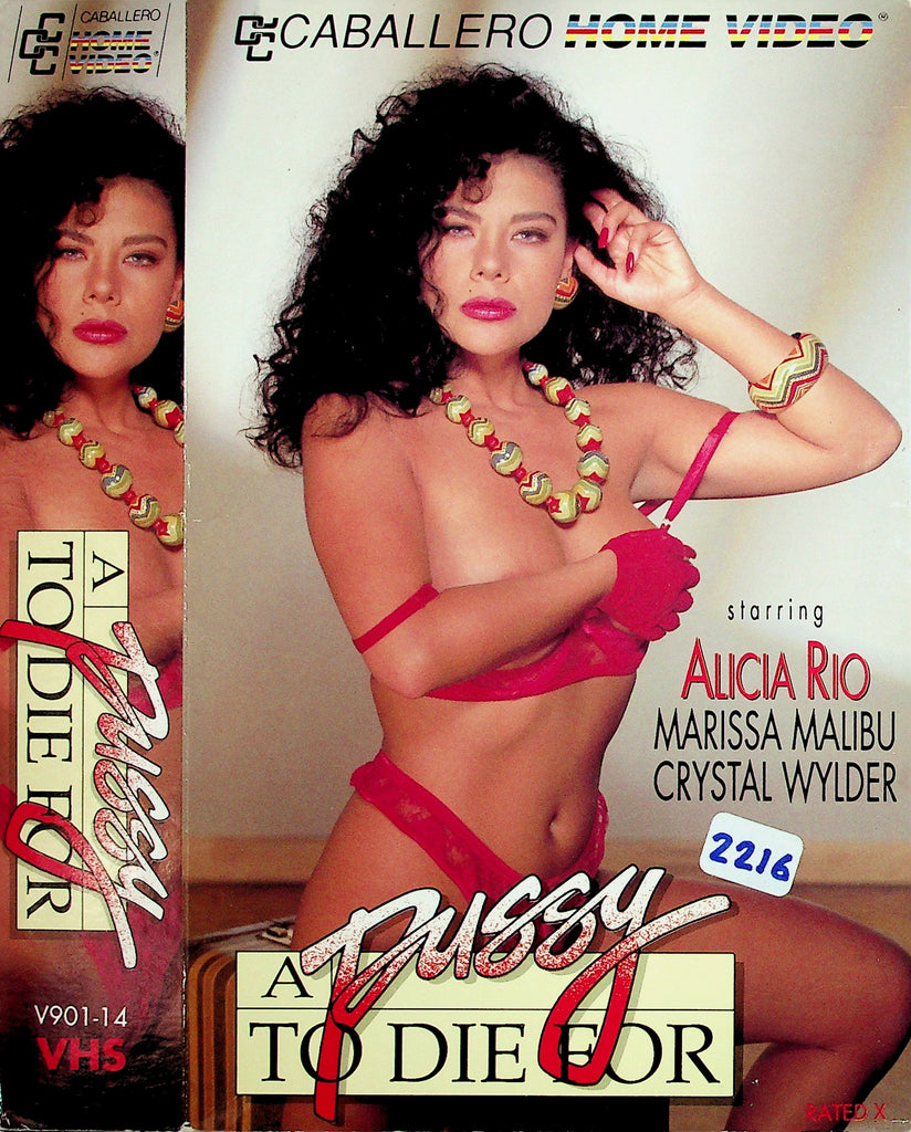 A Pussy To Die For Alicia Rio Marissa Malibu Crystal Wylder Adult VHS Caballero 052526NAVHS-15