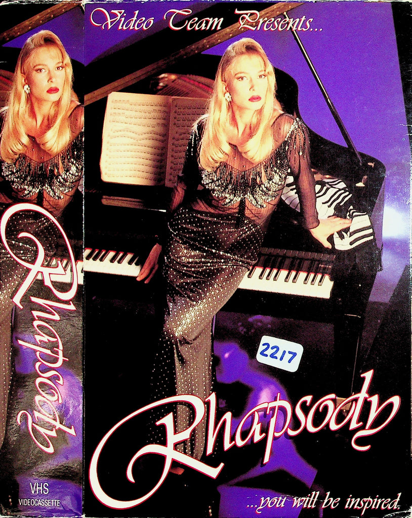 Rhapsody Diedre Holland Jon Dough Melanie Moore Adult VHS Video Team 052526NAVHS-16
