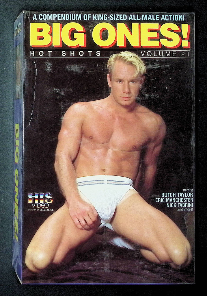 Big Ones! Hot Shots Vol. 21 HIS Video Gay VHS Butch Taylor Eric Manchester 112924DMVHS