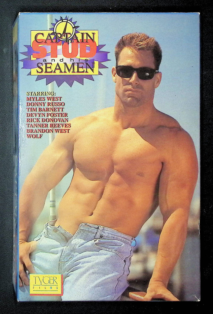 Captain Stud And His Seamen Tyger Films Gay VHS 1994 Myles West Donny Russo 112924DMVHS