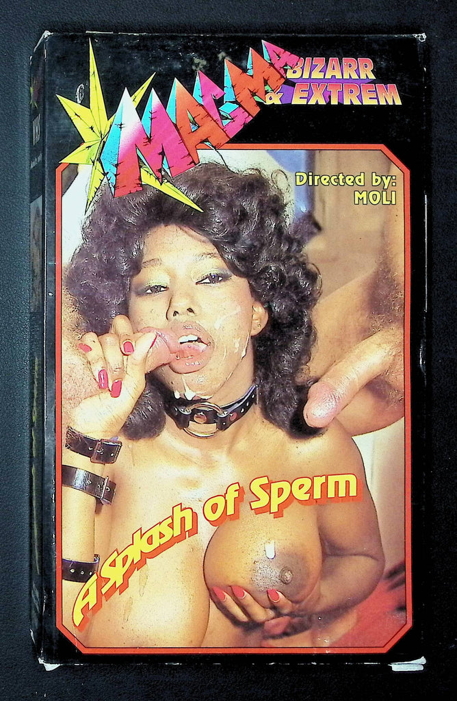 A Splash Of Sperm Magma Bizarr & Extrem VHS 1990 032525DMVHS