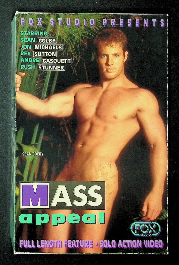 Mass Appeal Fox Studio Gay VHS 1993 Sean Colby Jon Michaels 112924DMVHS