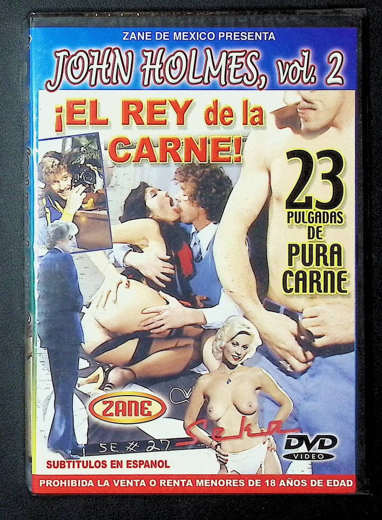 John Holmes Vol. 2 Zane DVD 012425DMDVD