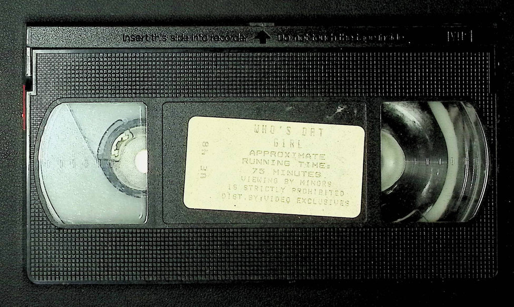 Who's Dat Girl Video Exclusives VHS 031425DMVHS3