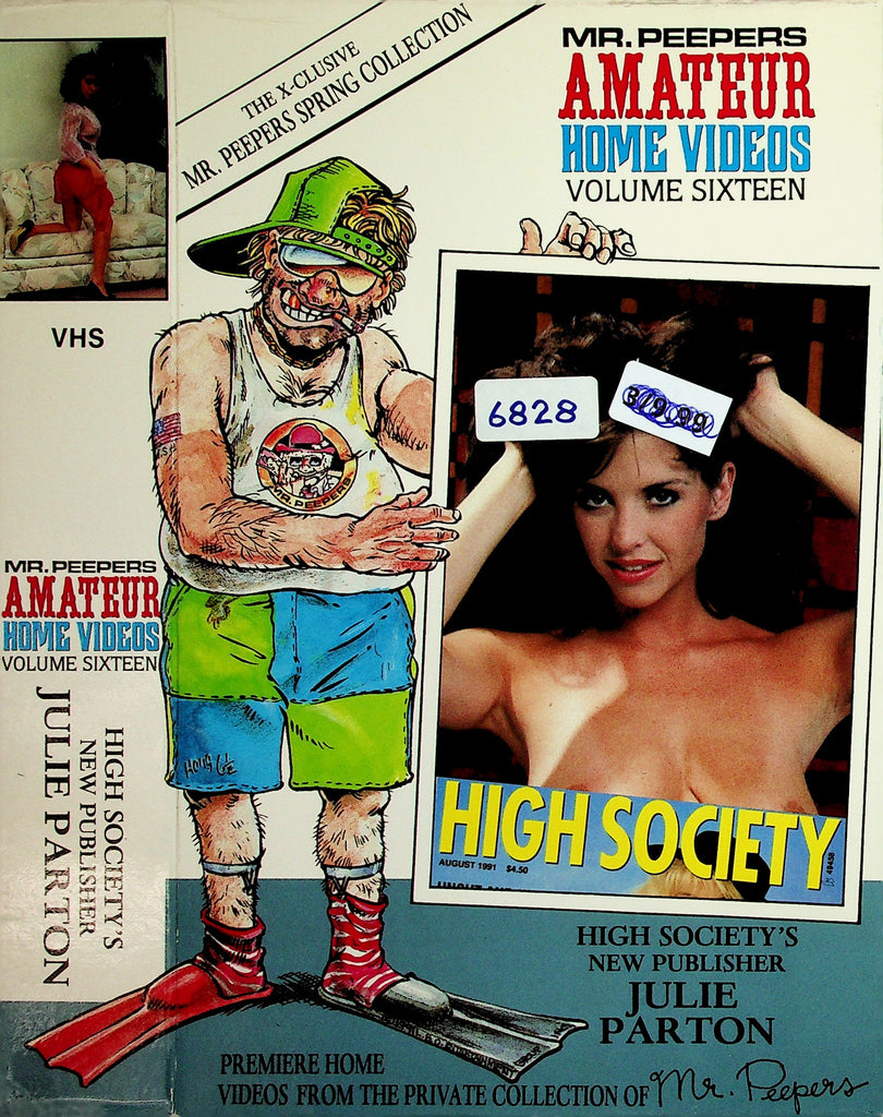 Mr. Peepers Amateur Home Videos Volume 16 Julie Parton Adult VHS LBO 051226NAVHS2-2