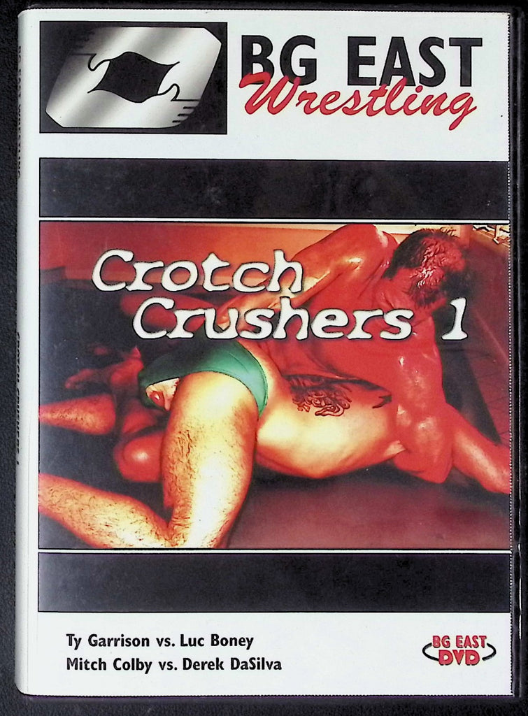 Crotch Crushers #1 Ty Garrison vs. Luc Boney Gay DVD BG East Wrestling 2009 011326AKDVD