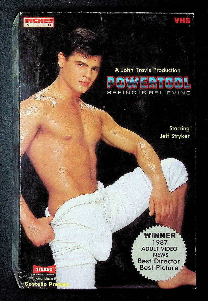 Powertool Inches Video Gay VHS 1987 Jeff Stryker John Davenport 112924DMVHS2