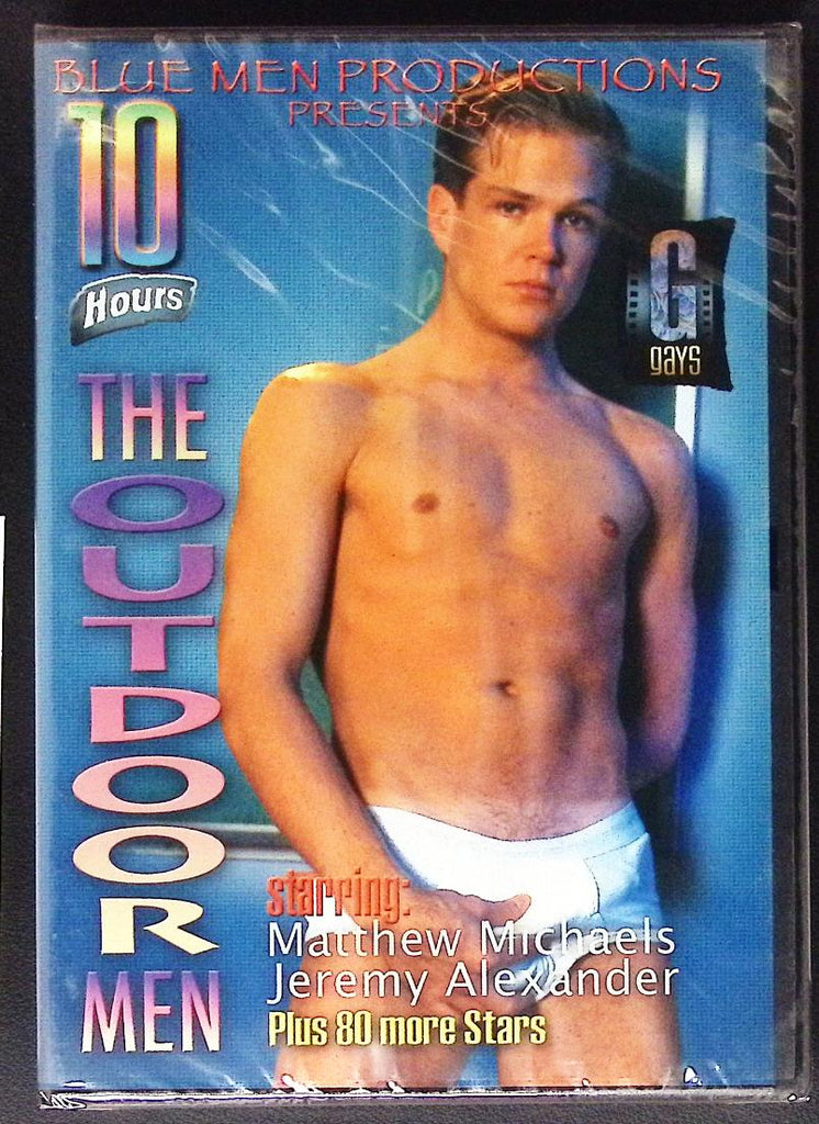 The Outdoor Men Starring Matthew Michaels Jeremy Alexander 10 Hour Gay DVD Blue Men Productions 080725ADVD