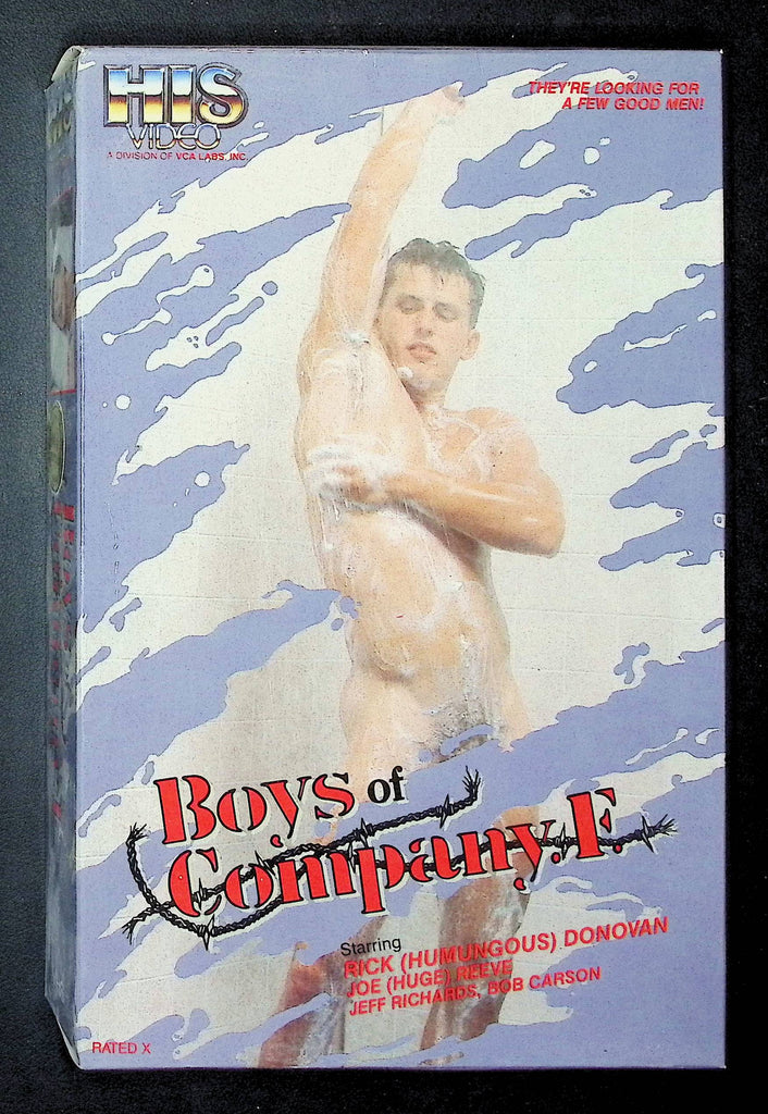 Boys Of Company F HIS Video Gay VHS Rick "Humungous" Donovan Joe "Huge" Reeve 112924DMVHS2