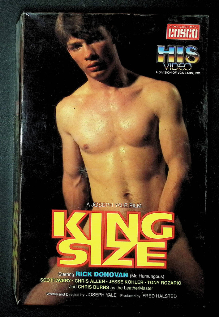 King Size HIS Video Gay VHS 1984 Rick Donovan Scott Avery 112924DMVHS2