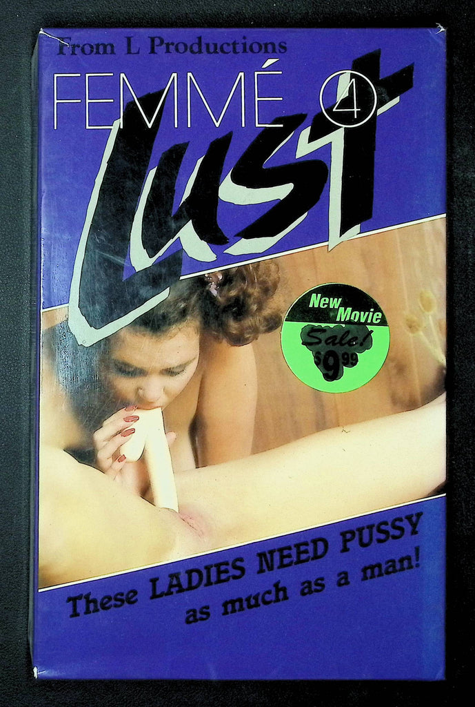 Femme Lust 4 L Productions VHS 112924DMVHS2