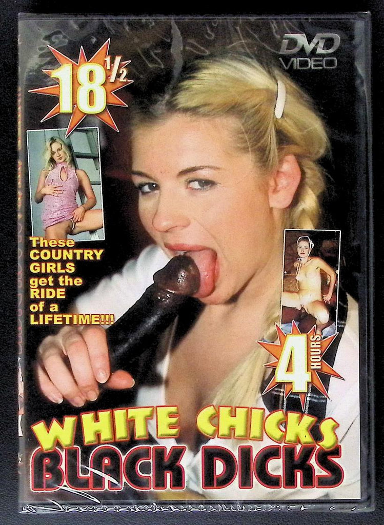 White Chicks Black Dicks Starring Carla Barnes, Jessica Littlefeel, Marney Chances, 4 Hour Adult DVD Japentertainment  081225ADVD