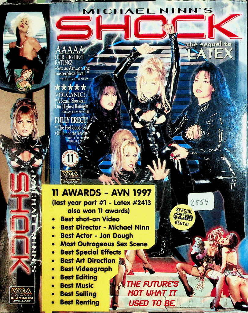 Michael Ninn's Shock with Tiffany Million Shayla Laveux Jeanna Fine Adult VHS VCA 052726NAVHS2-12