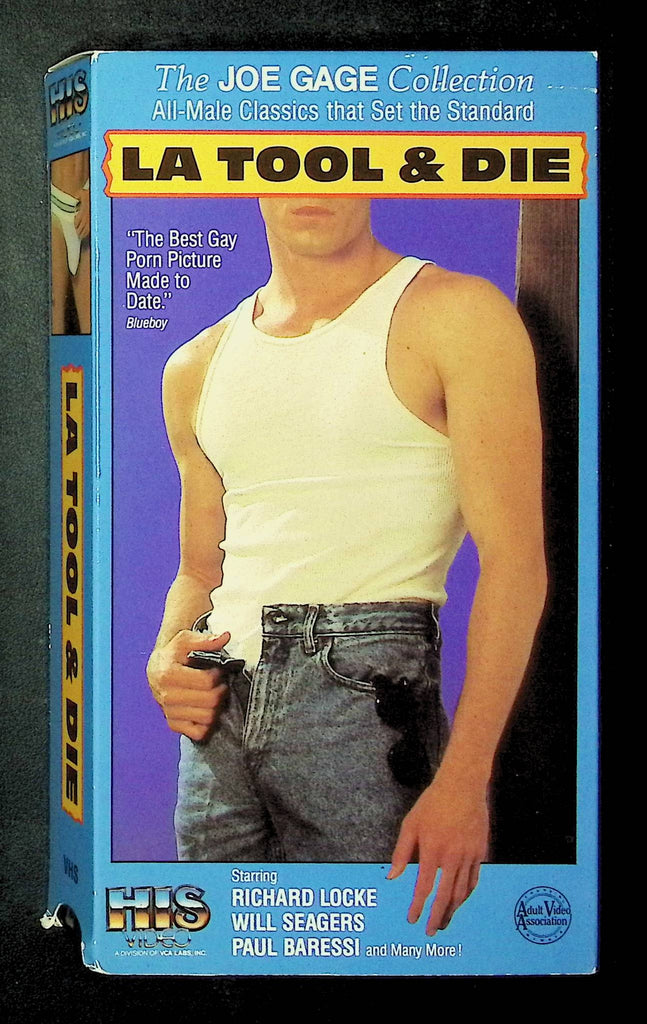 LA Tool & Die HIS Video Gay VHS 1995 Richard Locke Will Seagers 112924DMVHS2-B