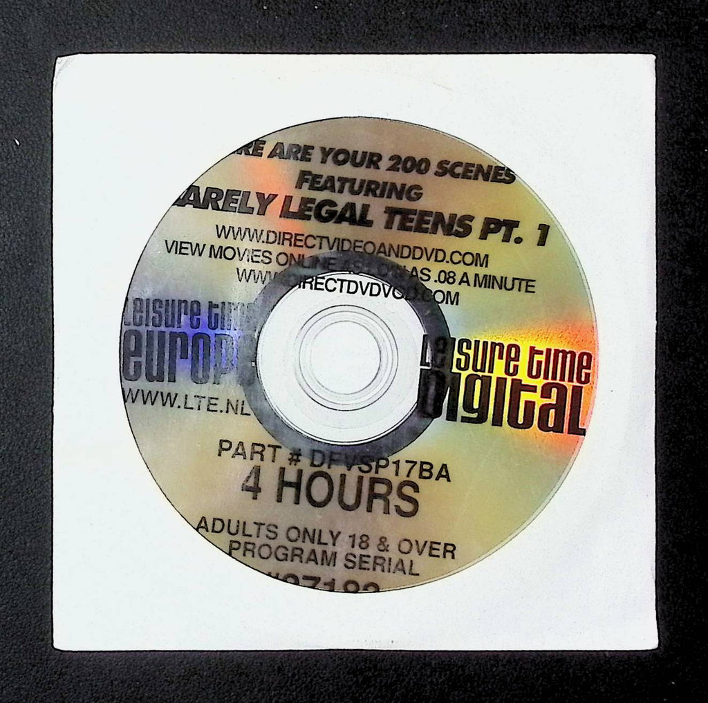 Barely Legal Teens Pt. 1 Leisure Time DVD 021825DMDVD-A13