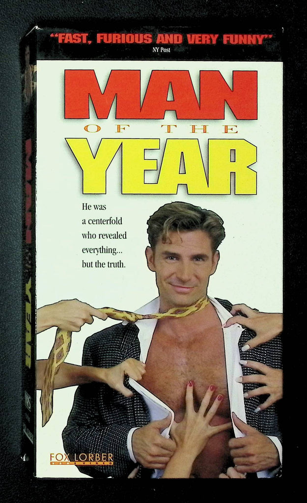 Man Of The Year Cordish Media VHS 1996 Dirk Shafer Vivian Paxton 031625DMVHS