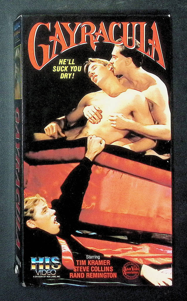 Gayracula HIS Video Gay VHS 1995 Tim Kramer Steve Collins 112924DMVHS2