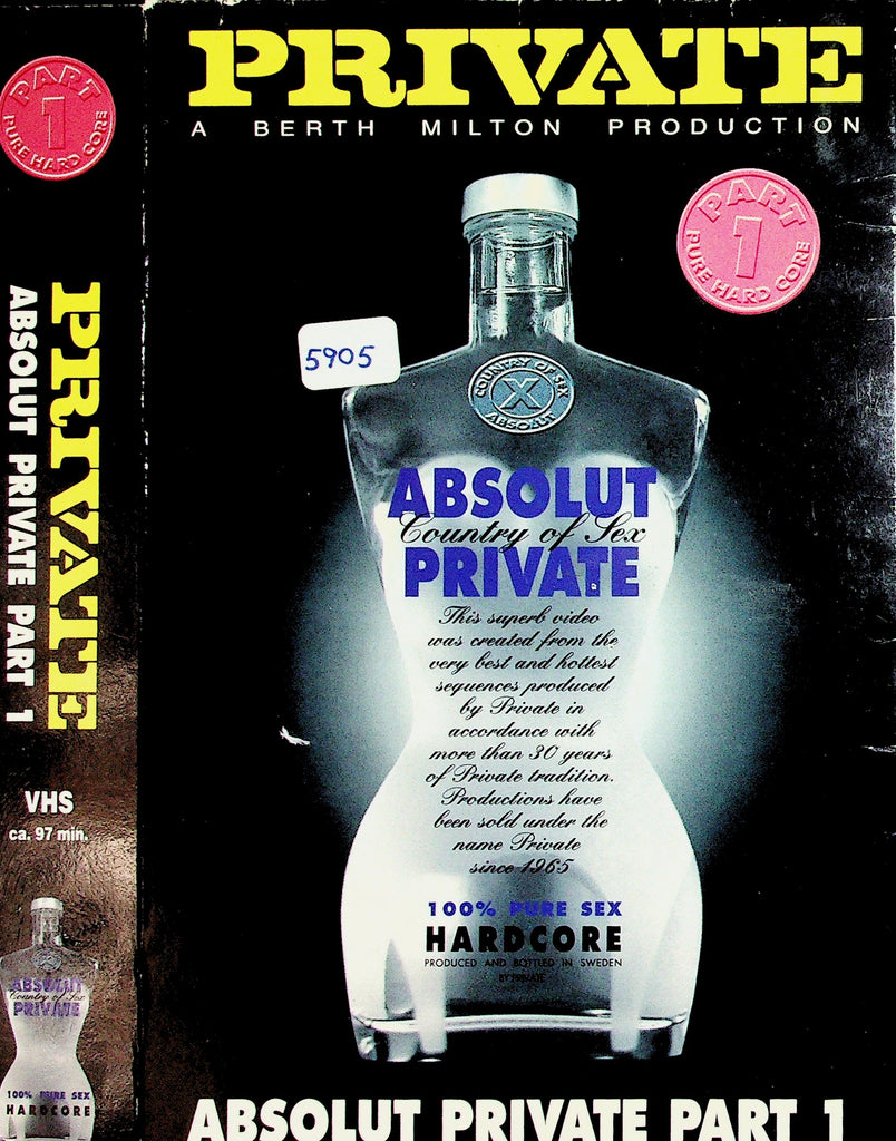 Absolut Private #1 Country of Sex Adult VHS Private 061026NAVHS5-19